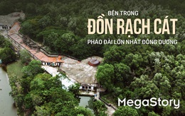 Bên trong Đồn Rạch Cát - pháo đài lớn nhất Đông Dương