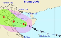 Bão số 2 cách bờ 280km, Bạch Long Vĩ đang gió giật cấp 9