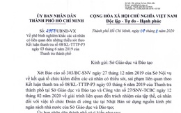 UBND TP.HCM phê bình Sở GD-ĐT vì tổ chức đoàn đi công tác Nhật Bản