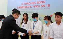 Trao 13 suất học bổng Lawrence S. Ting cho sinh viên vượt khó