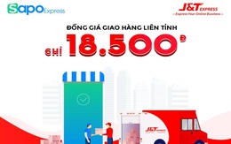 Chuyển phát nhanh J&T Express đồng giá giao hàng liên tỉnh chỉ 18.500đ trên Sapo