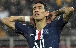 Di Maria bị treo giò 4 trận, PSG càng thêm khó khăn