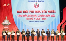 Vinh danh 10 cá nhân xuất sắc tại Đại hội thi đua yêu nước công nhân, viên chức