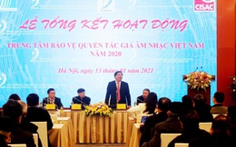 Năm 2020, Trung tâm Bảo vệ quyền tác giả âm nhạc thu hơn 150 tỉ