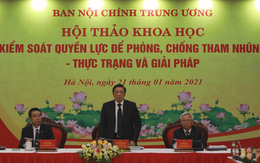 Tăng kiểm soát quyền lực với cơ quan chống tham nhũng