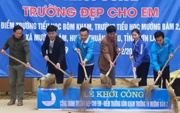 'Trường đẹp cho em', 'Ngôi nhà hạnh phúc' xây dựng ngay đầu năm mới