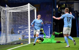 Man City thắng thuyết phục Chelsea tại Stamford Bridge