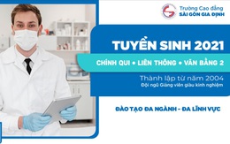 Trường Cao Đẳng Sài Gòn Gia Định tuyển sinh 2021