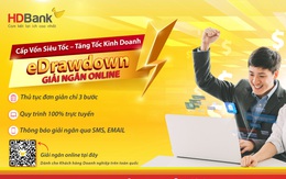 Giải ngân 100% online, tiền về ngay tài khoản doanh nghiệp