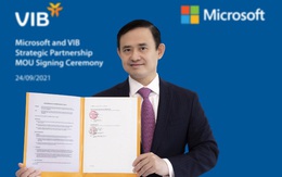 VIB hợp tác Microsoft tạo bứt phá tốc độ dịch vụ và đổi mới sáng tạo