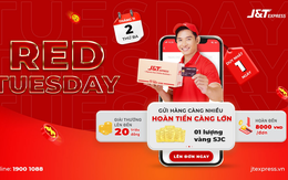 Hậu giãn cách, J&T Express tung chương trình 'Red Tuesday - ngập tràn ưu đãi'