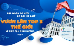 Tập đoàn sở hữu cô gái Hà Lan vươn lên top 3 thế giới về tiếp cận dinh dưỡng