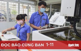 Đọc báo cùng bạn 1-11: Thâu đêm làm hàng Noel đi Âu, Mỹ