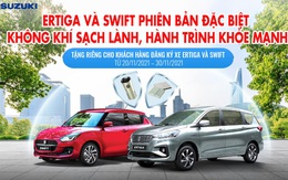 Tặng bộ đôi lọc không khí, điều hoà cho khách mua Ertiga, Swift tháng 11