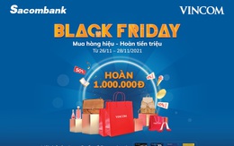 Nhiều ưu đãi cho chủ thẻ tín dụng quốc tế dịp Black Friday