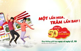 Một lần mua, trăm lần bay cùng thẻ Power Pass của Vietjet