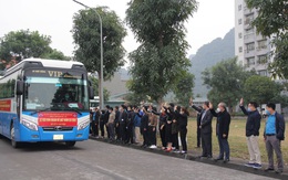 Than Dương Huy đưa đón 600 CBCNV về nghỉ Tết dương lịch, thăm gia đình