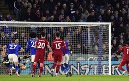 Salah đá hỏng penalty, Liverpool 'phơi áo' trước Leicester trong trận đấu cuối năm 2021