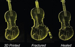 Australia phát triển nhựa in 3D có thể tự vá lành bằng ánh sáng đèn LED
