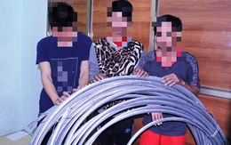 Bắt băng thuê ôtô cắt trộm gần 300 đoạn dây cáp ngầm hạ thế ở Củ Chi