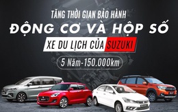 Việt Nam Suzuki tăng thời hạn bảo hành 4 dòng xe New Ertiga, Xl7, Ciaz, New Swift