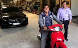 Người đàn ông được chủ Mercedes tặng xe: 'Con gái sẽ đỡ mặc cảm với bạn bè'