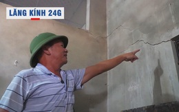 Lăng kính 24g: Dân khốn khổ vì nhà lún, nứt khi thi công đường cao tốc Cam Lộ - La Sơn