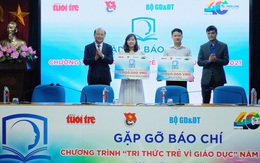 Khởi động chương trình Tri thức trẻ vì giáo dục mùa thứ 6