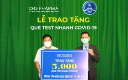 Dược Hậu Giang tiếp tục hành trình chung tay cùng cả nước phòng dịch COVID-19