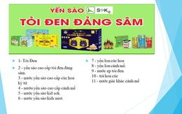 Yến sào SOK với solagan 'Khơi dậy ý thức'