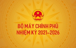 Bộ máy Chính phủ nhiệm kỳ 2021-2026