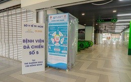 Bàn giao bệnh viện dã chiến thu dung số 5 tại The Garden Mall cho thành phố