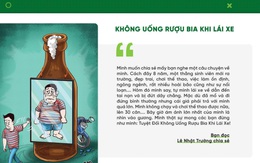 'Không uống rượu bia khi lái xe' được bình chọn nhiều nhất 10 thói quen văn minh giao thông