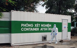 Bên trong phòng xét nghiệm container tìm virus SARS-CoV-2