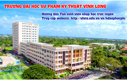 Trường ĐH Sư phạm Kỹ thuật Vĩnh Long  'Nhập học và học… tại nhà', điểm sáng an toàn phòng chống dịch