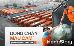 'Dòng chảy màu cam' giữa tâm dịch COVID-19