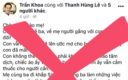 Mời làm việc với 3 chủ tài khoản Facebook liên quan vụ "bác sĩ Khoa"