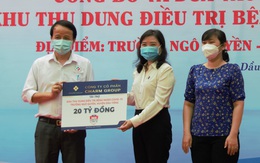 'Cùng Tuổi Trẻ chống dịch COVID-19' hỗ trợ khu điều trị 500 giường tại 'điểm nóng' Bình Dương