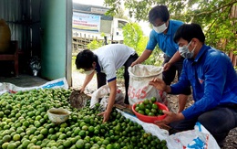 Nông dân vui vì được bạn trẻ Tây Đô mua hỗ trợ nông sản