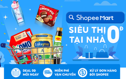 Nhiều ưu đãi giảm giá đến 50% cho nhóm hàng tiêu dùng thiết yếu tại Shopee Mart