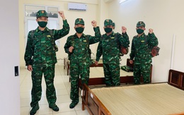 'Thầy thuốc quân hàm xanh' lên đường vào Nam chống dịch