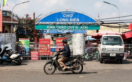 Thêm 1 F0, Hà Nội phong tỏa chợ Long Biên