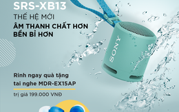 Sony ra mắt SRS-XB13 thế hệ mới – Loa không dây di động với âm thanh EXTRA BASS