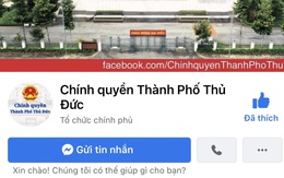 Ra mắt trang fanpage Chính quyền Thành Phố Thủ Đức