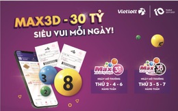 Vietlott ra mắt sản phẩm xổ số tự chọn Max 3D Pro