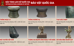 Bảo tàng Lịch sử quốc gia đưa khách tham quan online các bảo vật bằng công nghệ 3D