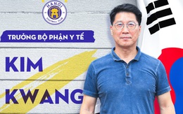 Ông Kim Kwang Jae đảm nhiệm trưởng bộ phận y tế CLB Hà Nội