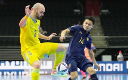 Thái Lan chia tay World Cup futsal 2021 sau trận thua 0-7