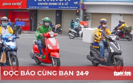 Đọc báo cùng bạn 24-9: Doanh nghiệp tự xét nghiệm cho shipper, phí vận chuyển có tăng?