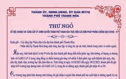 Thành phố Thanh Hóa khuyến cáo người dân không về quê dịp Tết